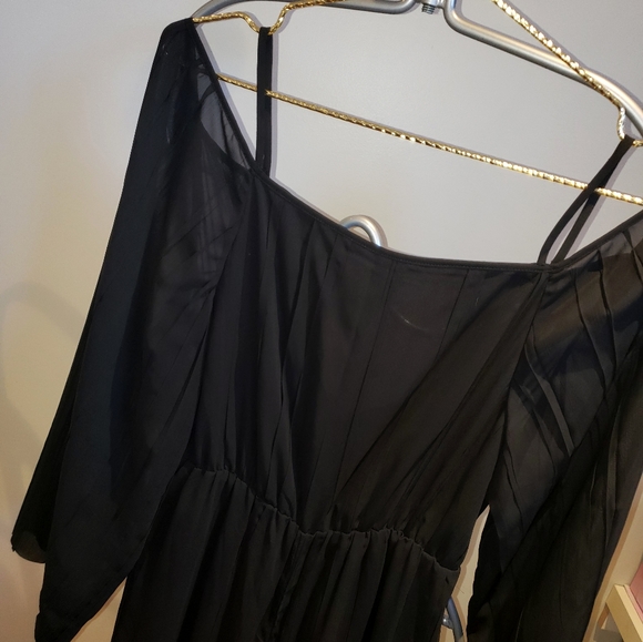 *NEW* H&M Sheer Wide Leg Jumpsuit💣 - Picture 6 of 7